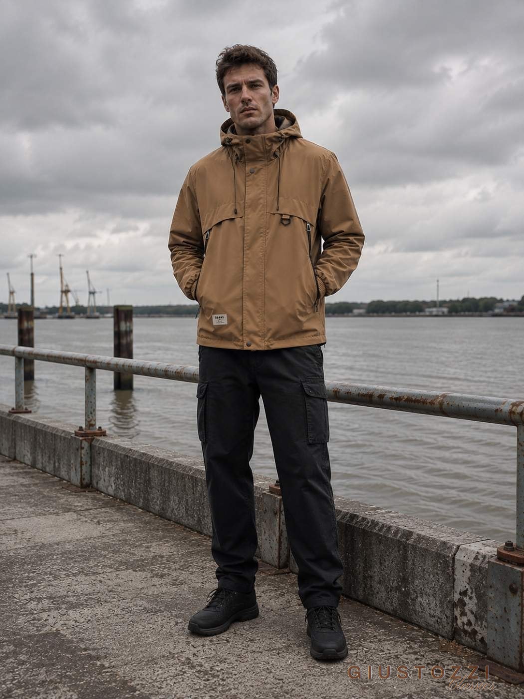 CAMPERA  ELIEL - impermeable/import premium-