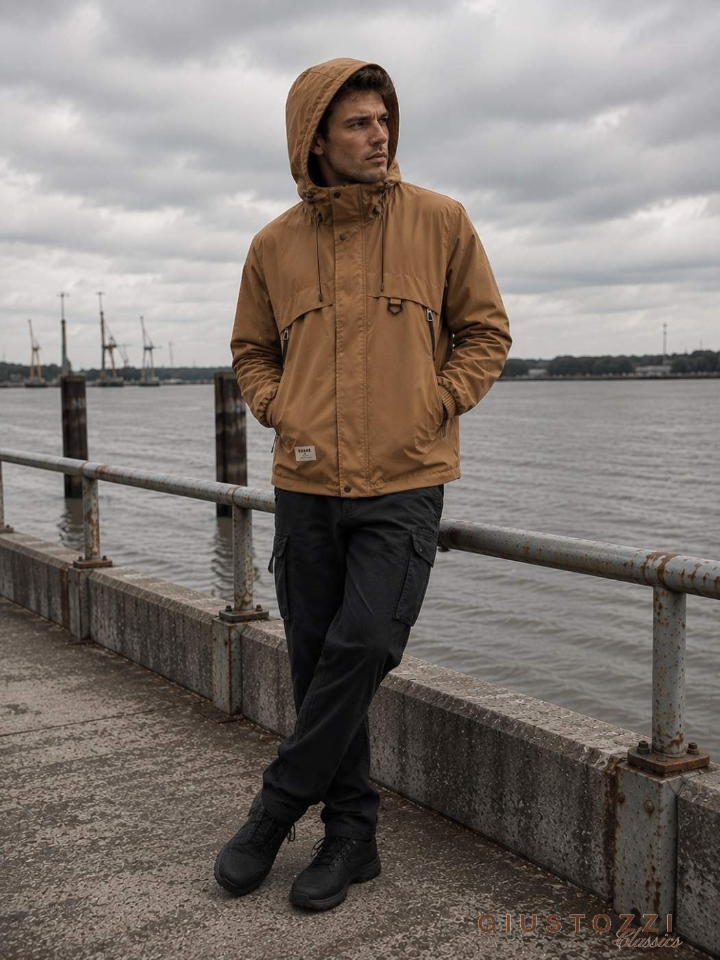 CAMPERA  ELIEL - impermeable/import premium-