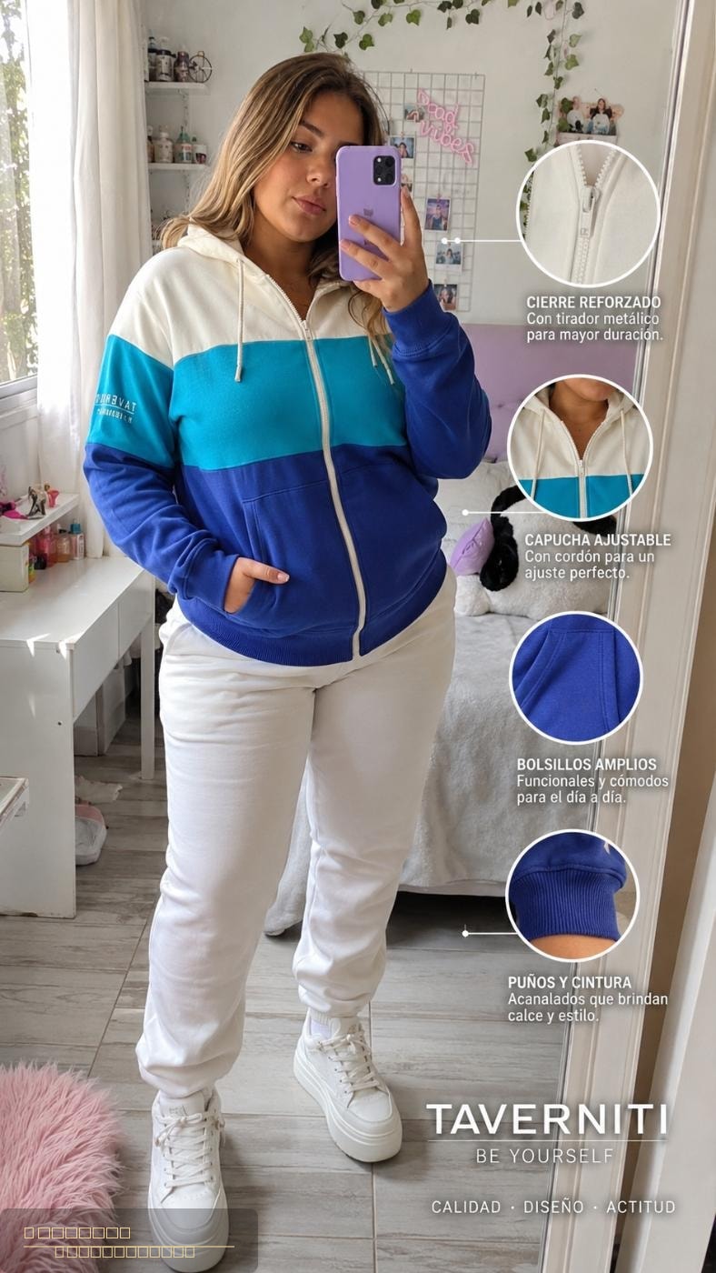 CAMPERA TARAH TAVERNITI - buzo algodon-