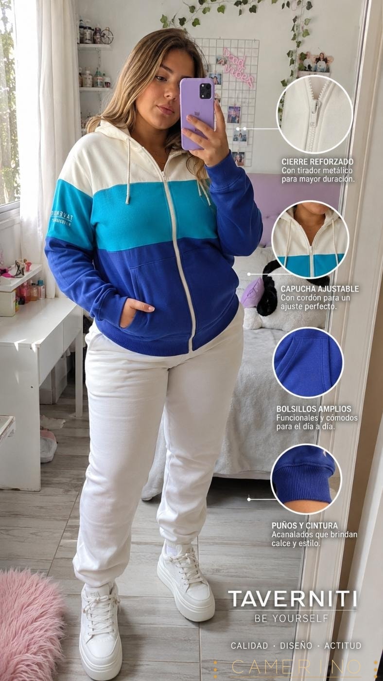 CAMPERA TARAH TAVERNITI - buzo algodon-