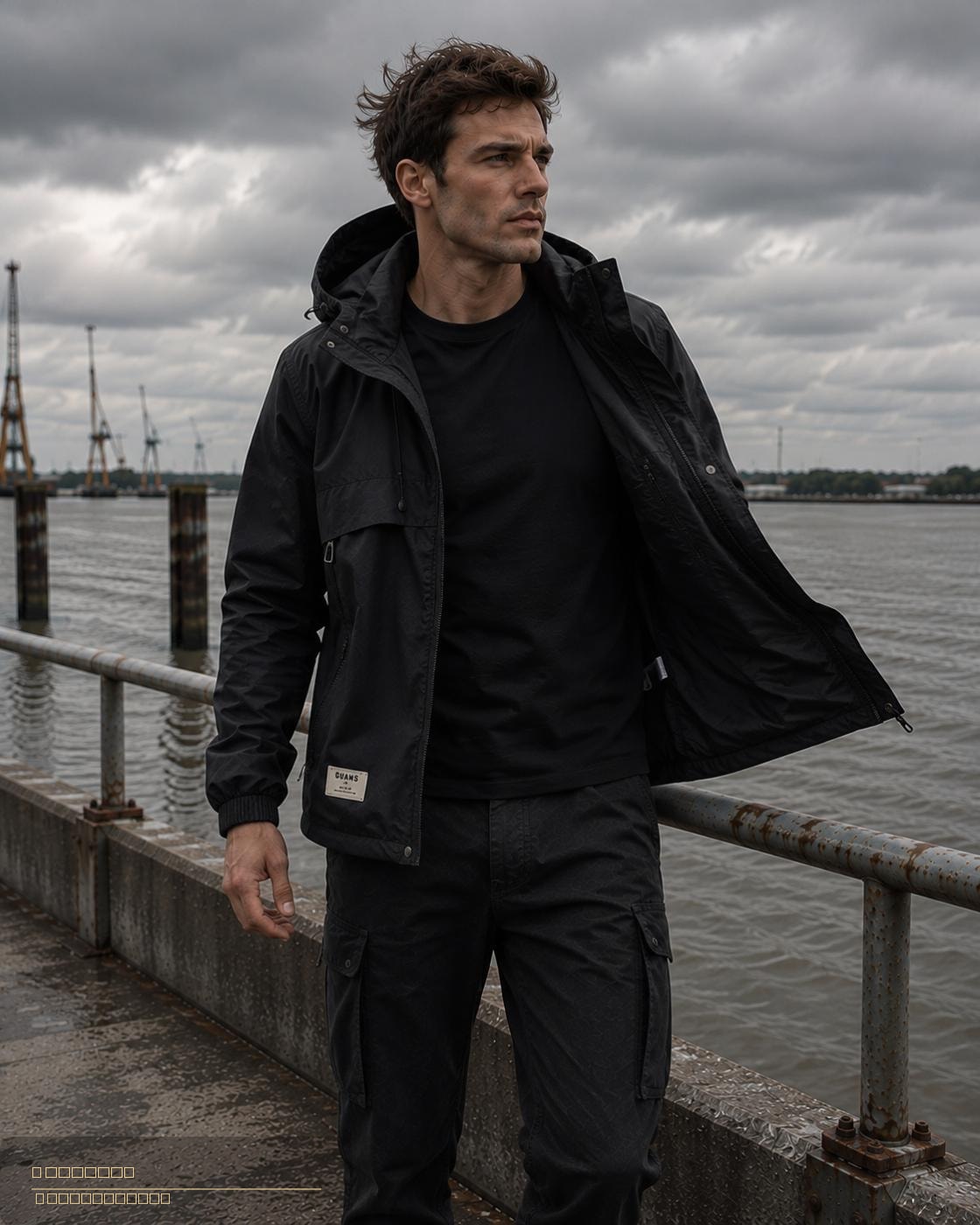 CAMPERA  ELIEL - impermeable/import premium-