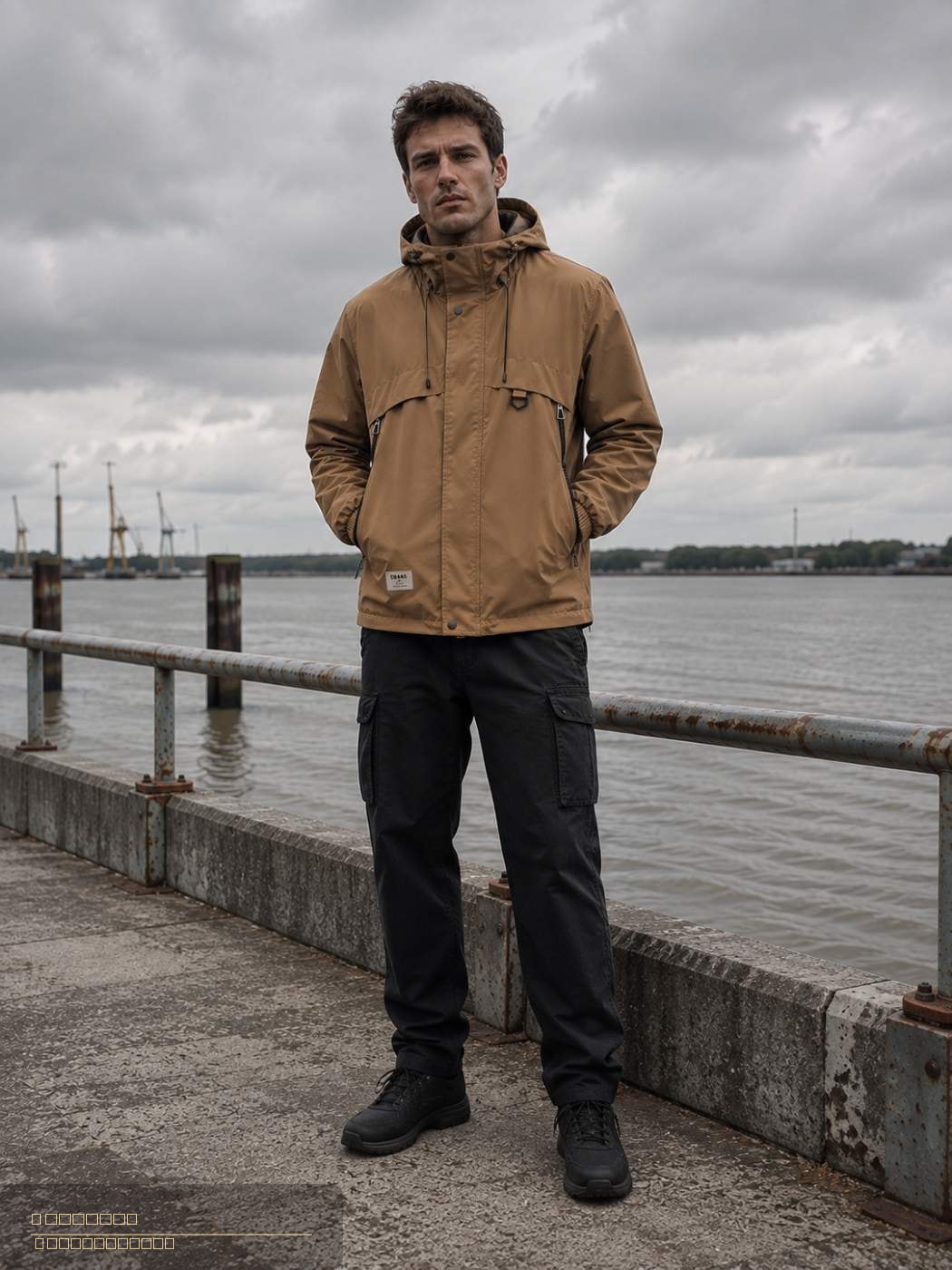 CAMPERA  ELIEL - impermeable/import premium-