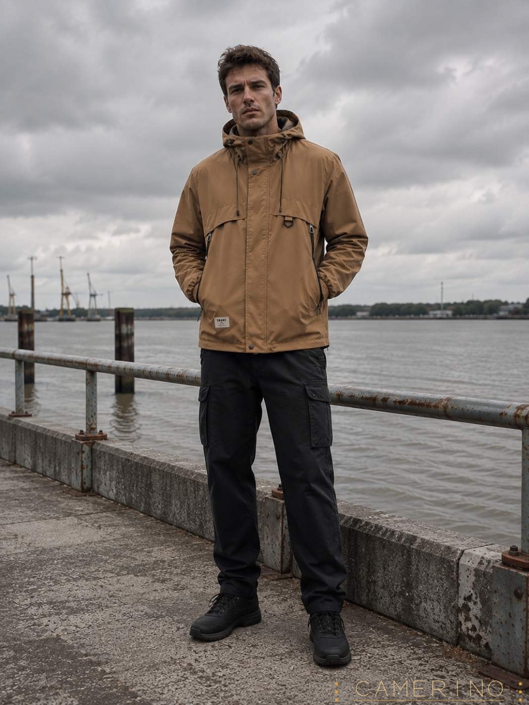 CAMPERA  ELIEL - impermeable/import premium-