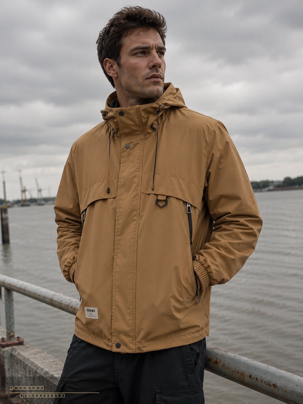 CAMPERA  ELIEL - impermeable/import premium-