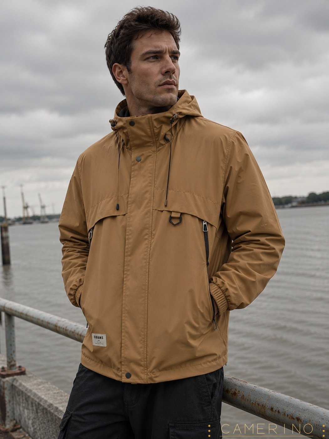 CAMPERA  ELIEL - impermeable/import premium-