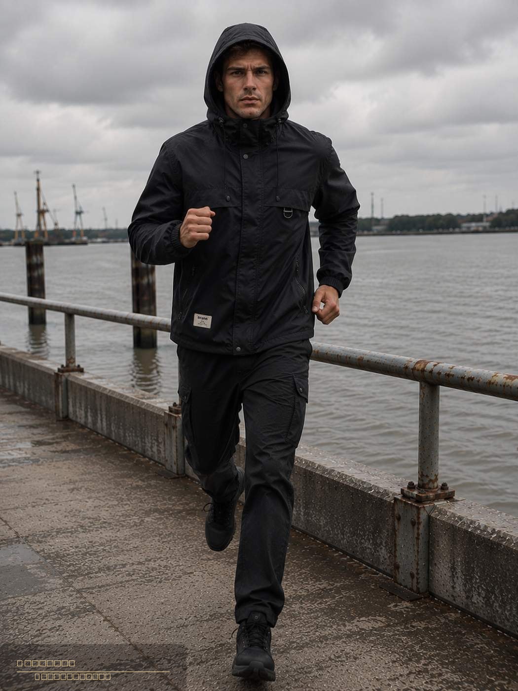 CAMPERA  ELIEL - impermeable/import premium-