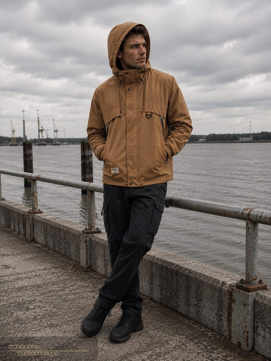 CAMPERA  ELIEL - impermeable/import premium-