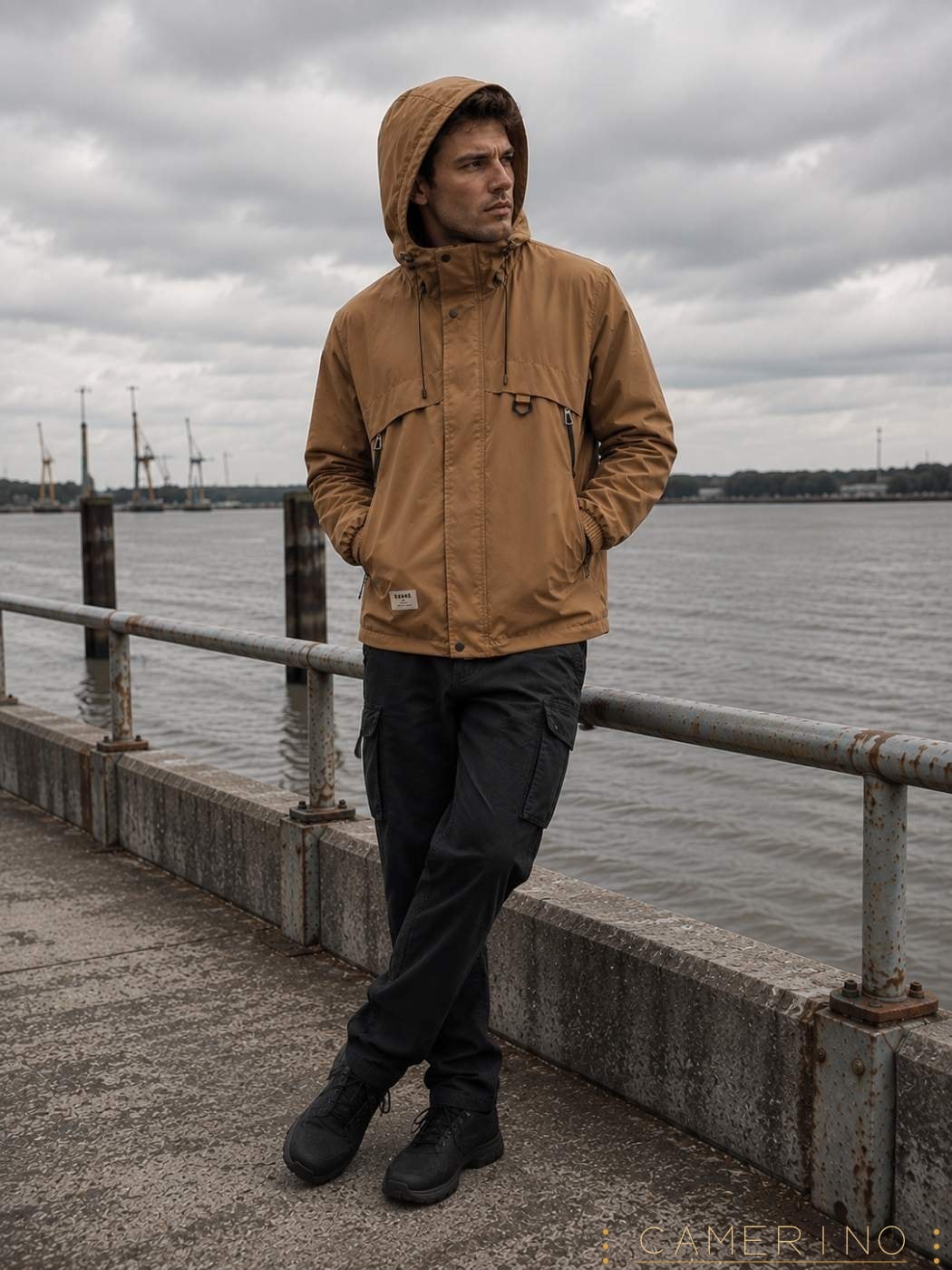 CAMPERA  ELIEL - impermeable/import premium-