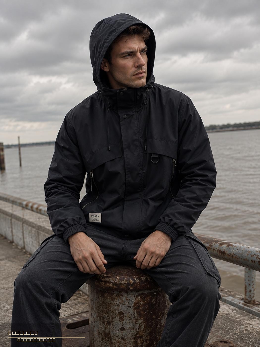 CAMPERA  ELIEL - impermeable/import premium-