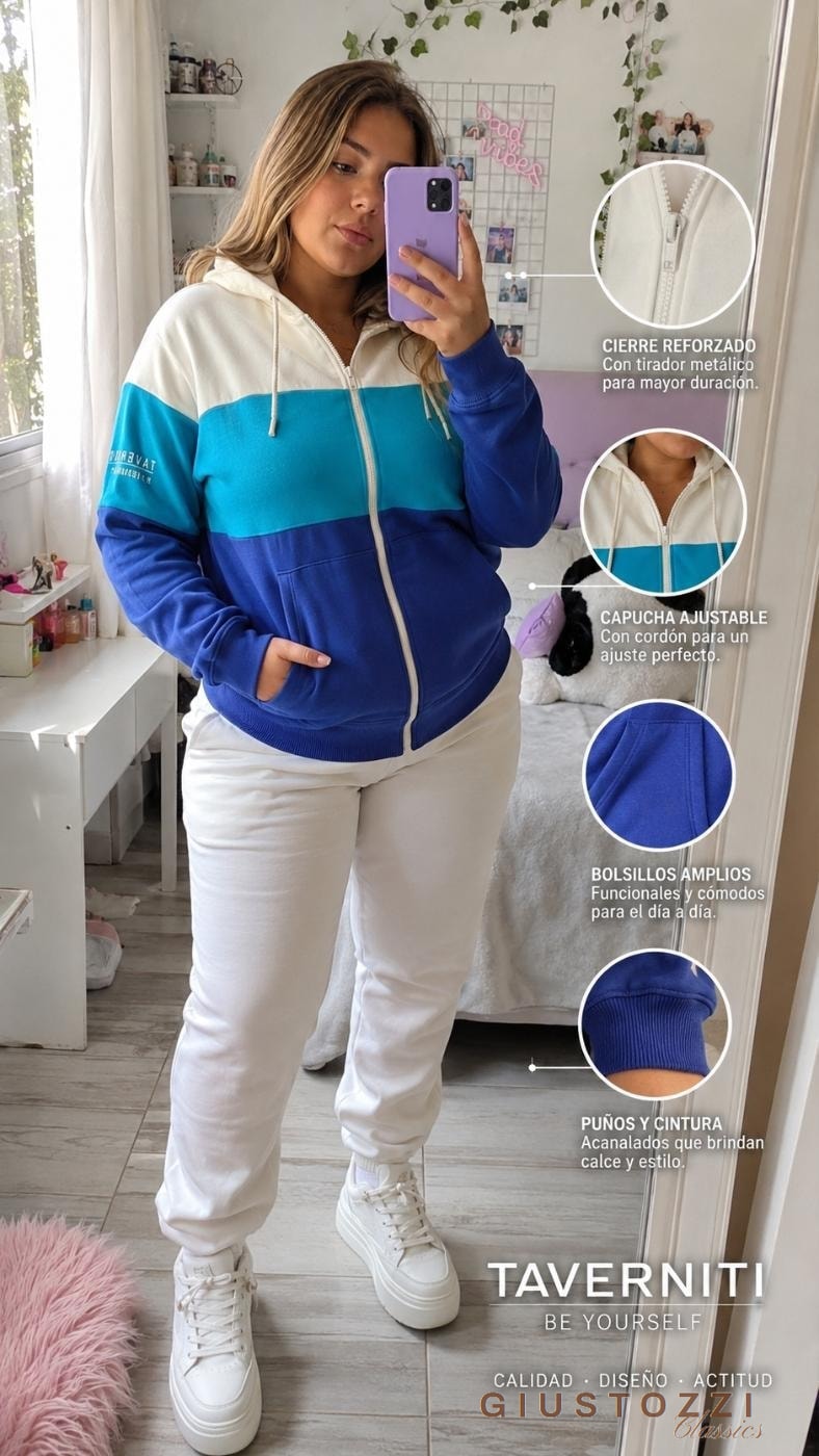 CAMPERA TARAH TAVERNITI - buzo algodon-